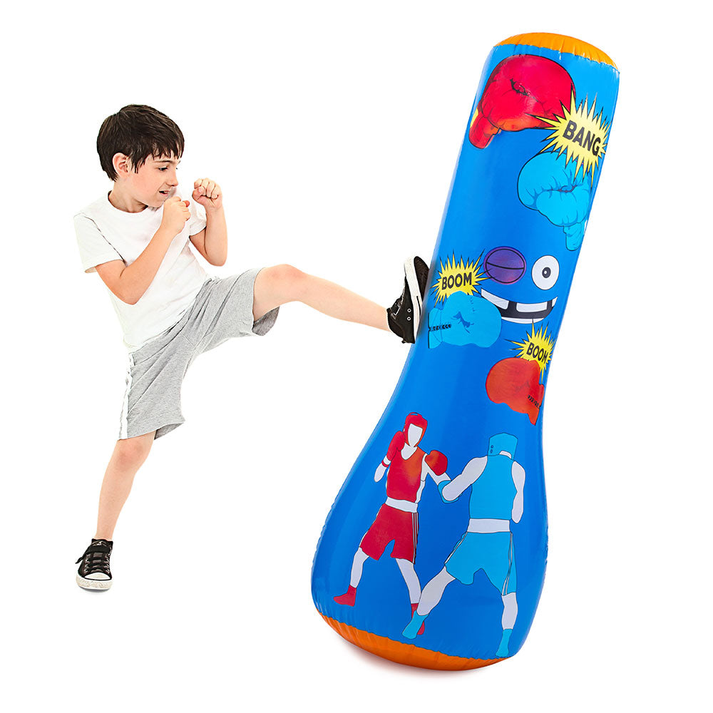 Blow up online punching bag