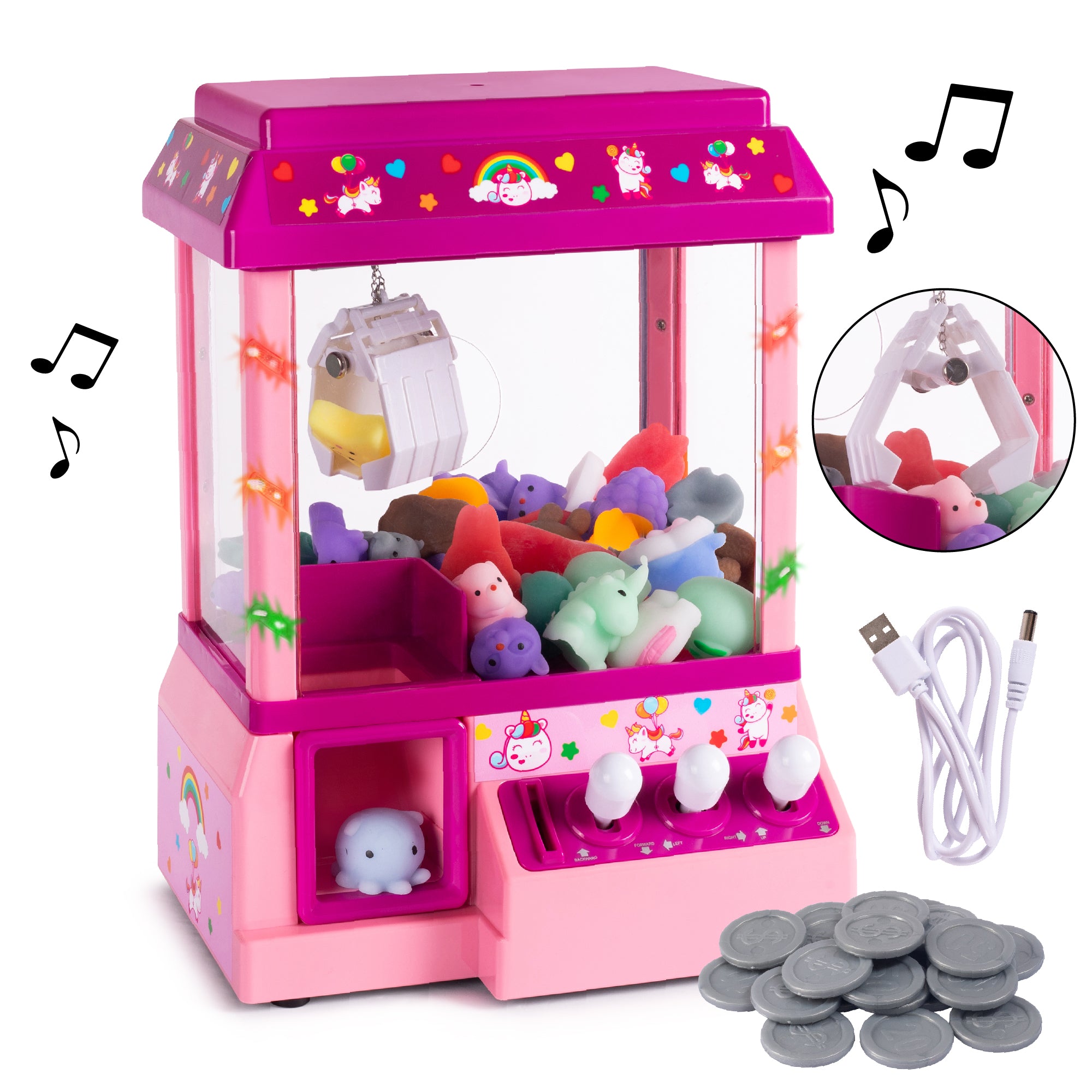 Unicorn Candy Claw Machine – hoovyproducts - Main Image