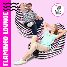 Load image into Gallery viewer, Inflatable Poolside Chair, Flamingo - 2PK
